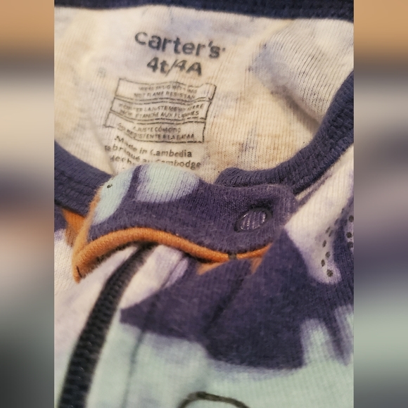 1-Piece Crab 100% Snug Fit Cotton Footless Pyjamas - Picture 5 of 6